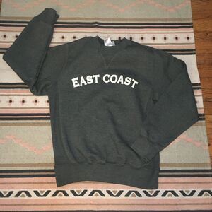 Artisans SMALL East Coast women’s sweater top Dark heather gray grey GUC
